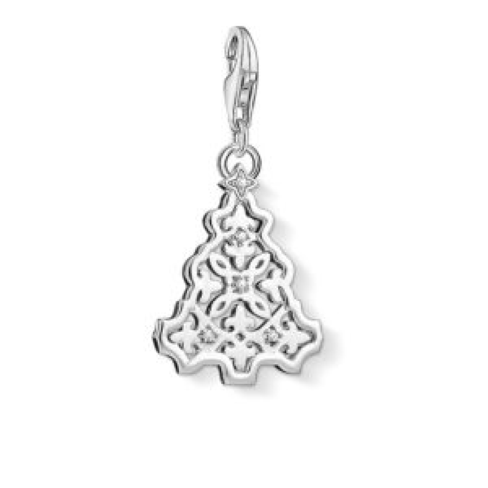 Charm (pendentif) En Forme D'arbre, Couleur Argentée - Neuf Sans Emballage - Pour Bracelet Ou Collier